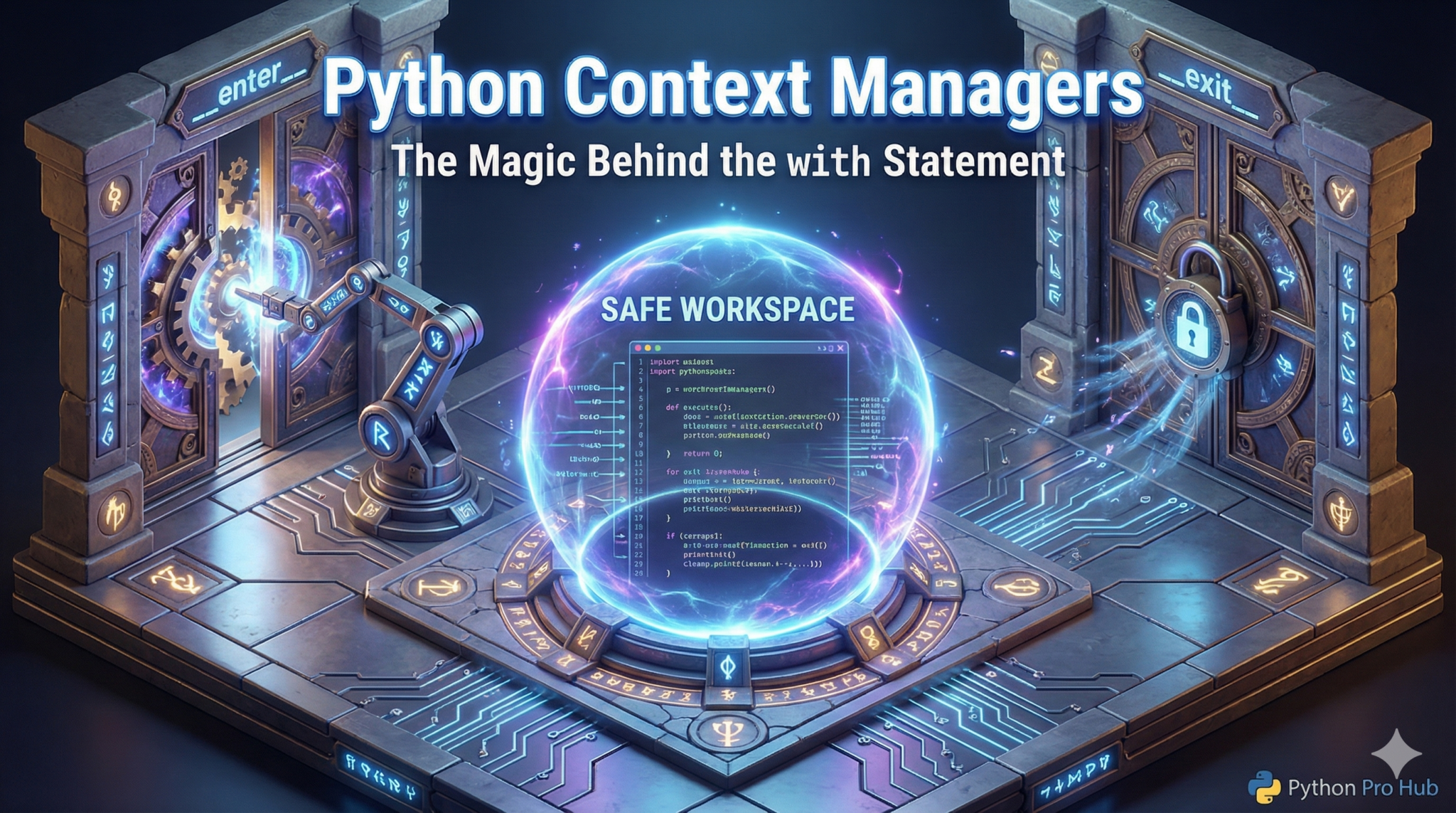 Python Context Managers: The Magic Behind the 'with' Statement - Python ...