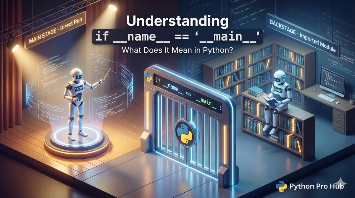 If Name == Main: The Secret Behind Python Code - Python Pro Hub