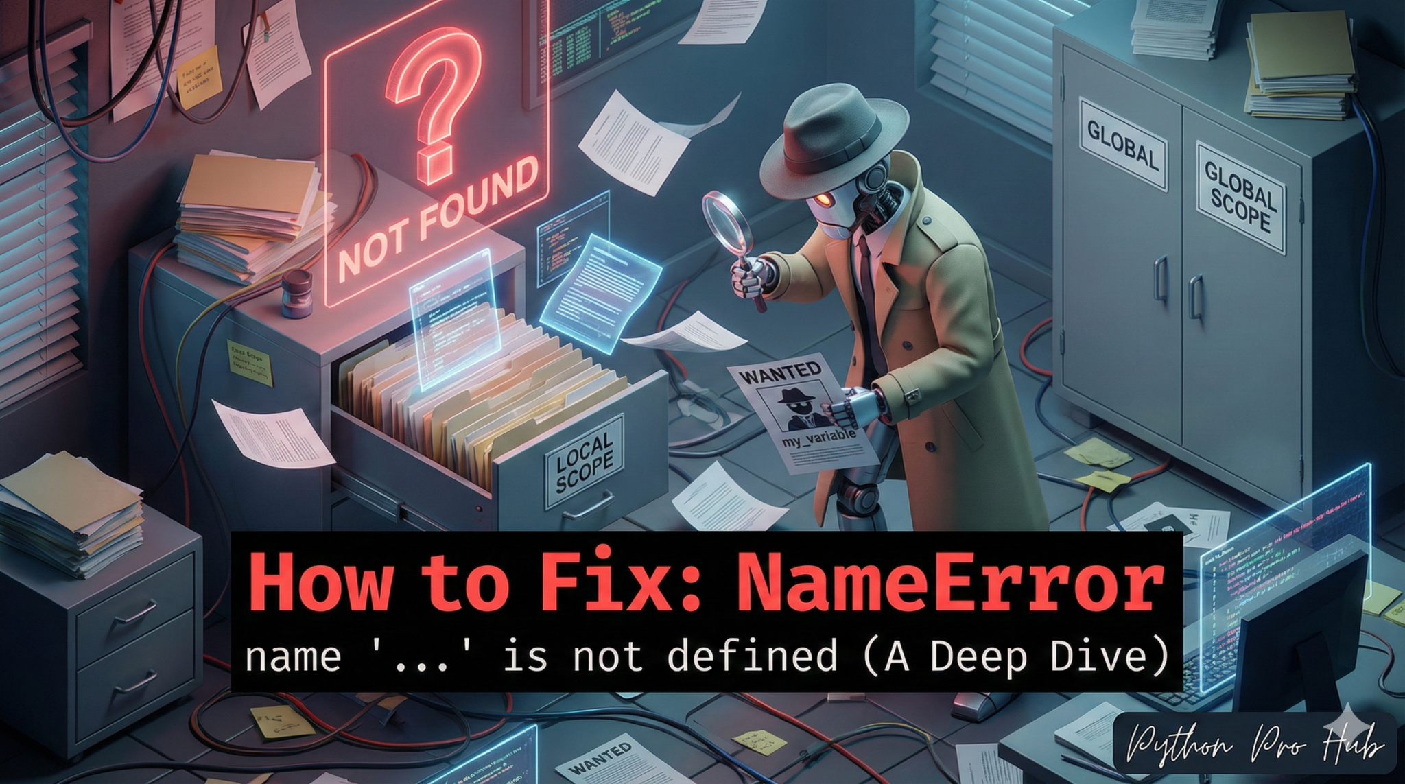 How to Fix: NameError: name '...' is not defined (A Deep Dive) - Python ...